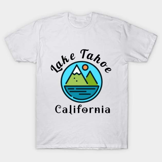 Lake Tahoe California T-Shirt by soufyane